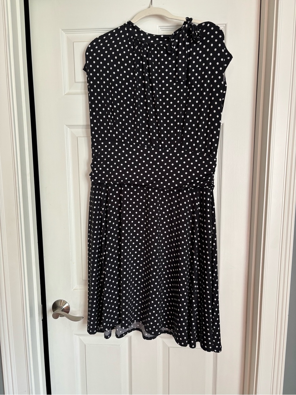 Black and White Polka Dot Dress
